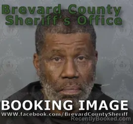 Booking photo from Brevard County, Florida