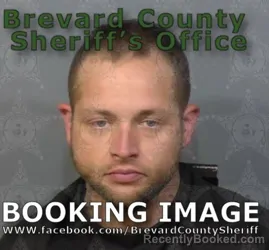 Booking photo from Brevard County, Florida