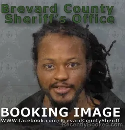 Booking photo from Brevard County, Florida