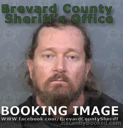 Booking photo from Brevard County, Florida