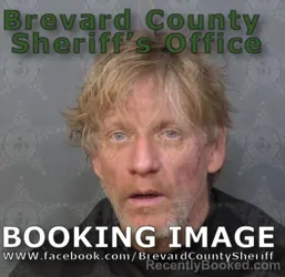 Booking photo from Brevard County, Florida