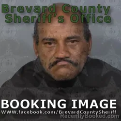 Booking photo from Brevard County, Florida
