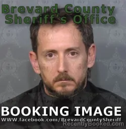 Booking photo from Brevard County, Florida
