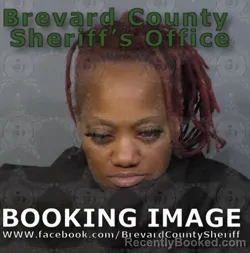 Mugshot of CALICIA EVONNE BROWN