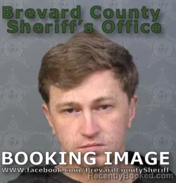 Booking photo from Brevard County, Florida