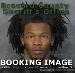 Booking photo from Brevard County, Florida