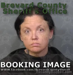 Booking photo from Brevard County, Florida