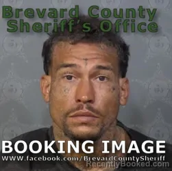 Booking photo from Brevard County, Florida