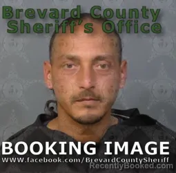 Booking photo from Brevard County, Florida