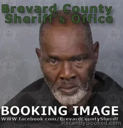 Booking photo from Brevard County, Florida