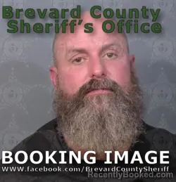 Booking photo from Brevard County, Florida