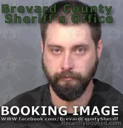 Booking photo from Brevard County, Florida