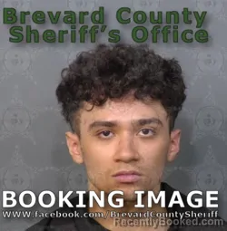 Booking photo from Brevard County, Florida