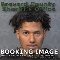 Booking photo from Brevard County, Florida