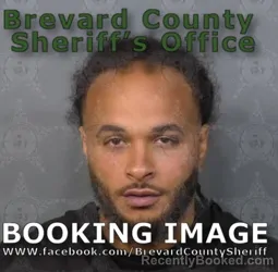 Booking photo from Brevard County, Florida