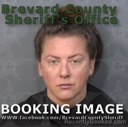 Booking photo from Brevard County, Florida
