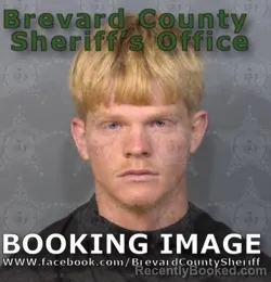 Booking photo from Brevard County, Florida