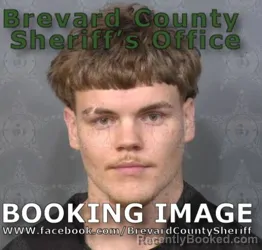 Booking photo from Brevard County, Florida