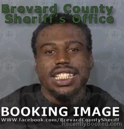 Mugshot of KALIK DAETWAN BROWNLEE booked in Brevard County, Florida on April 18, 2026