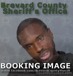 Mugshot of XAVIER URIAH RIGSBY booked in Brevard County, Florida on April 18, 2026