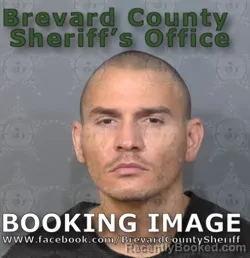 Mugshot of CHRISTOPHER JAMES PINET booked in Brevard County, Florida on April 18, 2026