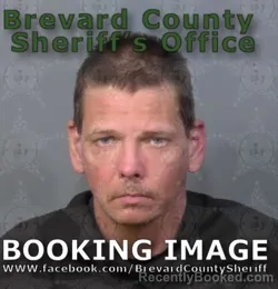 Mugshot of MARK KORNER booked in Brevard County, Florida on April 19, 2026