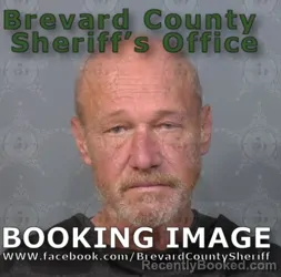 Mugshot of RICHARD THOMAS JOSEPH HAMELIN booked in Brevard County, Florida on April 19, 2026