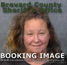 Mugshot of VERONICA TROWELL booked in Brevard County, Florida on April 19, 2026