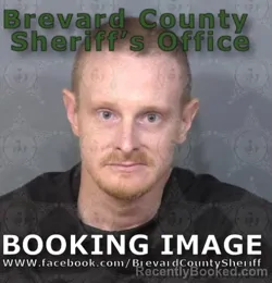 Mugshot of Kasey Wayne Kilburn booked in Brevard County, Florida on April 19, 2026