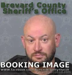 Mugshot of JASON MATTHEW JAGIELSKI booked in Brevard County, Florida on April 19, 2026