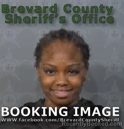 Mugshot of BERNEISHA KANAYA JENNINGS booked in Brevard County, Florida on April 19, 2026