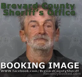 Mugshot of Blair R Davidson booked in Brevard County, Florida on April 19, 2026