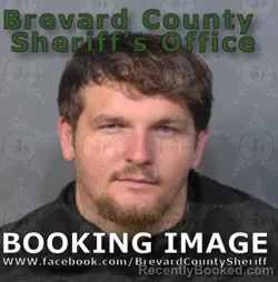 Mugshot of TYLER CHANCE WILBUR booked in Brevard County, Florida on April 20, 2026