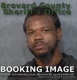 Mugshot of Marcus Dontreal Johnson booked in Brevard County, Florida on April 20, 2026