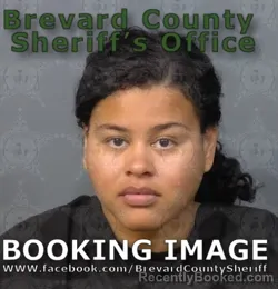 Mugshot of Emely Isabel Ulerio booked in Brevard County, Florida on April 20, 2026