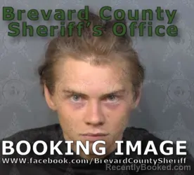 Mugshot of KALEB MICHAEL SANDS booked in Brevard County, Florida on April 20, 2026