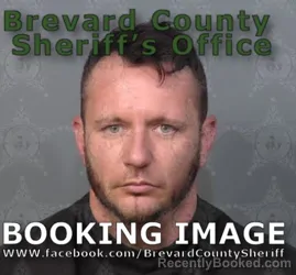 Mugshot of LUKE PATRICK RYAN booked in Brevard County, Florida on April 20, 2026