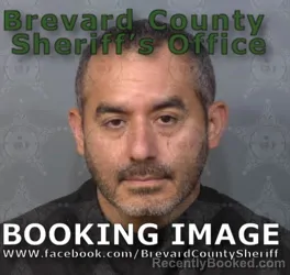 Mugshot of Eric Cruz booked in Brevard County, Florida on April 20, 2026