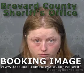 Mugshot of KAELAN KATHLEEN WEIR booked in Brevard County, Florida on April 20, 2026