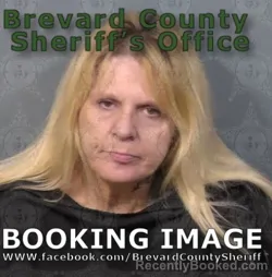 Mugshot of LISA LORENE ROBERTS booked in Brevard County, Florida on April 21, 2026