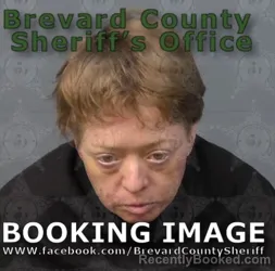 Mugshot of PATRICIA ANN WEBRE booked in Brevard County, Florida on April 21, 2026