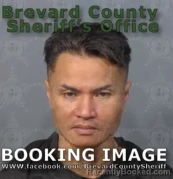 Mugshot of Johnathan Anh Nguyen booked in Brevard County, Florida on April 21, 2026