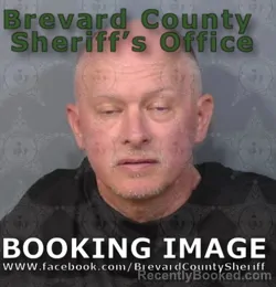 Mugshot of JAMIE SIMON BRITTAIN booked in Brevard County, Florida on April 21, 2026