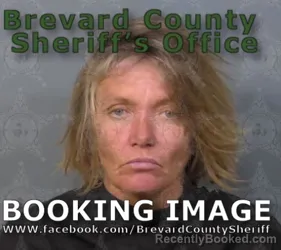 Mugshot of Pamela Marie Brown booked in Brevard County, Florida on April 21, 2026