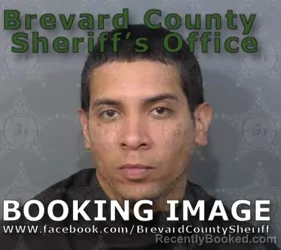 Mugshot of GUALBERTO RIOS booked in Brevard County, Florida on April 21, 2026