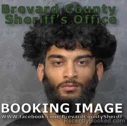 Booking photo from Brevard County, Florida