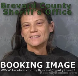 Mugshot of ASHLEY NICHOLE BURDICK booked in Brevard County, Florida on April 22, 2026