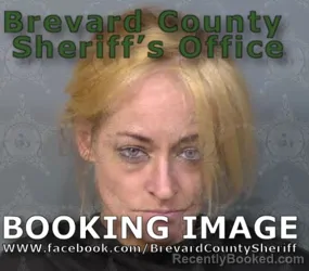 Mugshot of Shannon Cheryl Wamback booked in Brevard County, Florida on April 22, 2026