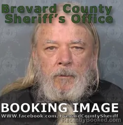 Mugshot of ROY BRENTEL BARBER booked in Brevard County, Florida on April 22, 2026