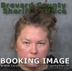 Mugshot of HANNAH OLIVIA CLARK booked in Brevard County, Florida on April 22, 2026